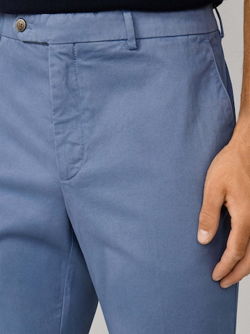 Hackett London Slimfit Chino 'Kensington' in Blauw