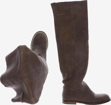 SHABBIES AMSTERDAM Stiefel 36 in Braun: predná strana