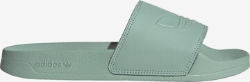 ADIDAS ORIGINALS Muiltjes 'Adilette Lite' in Groen