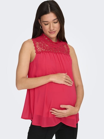 Only Maternity Top in Roze