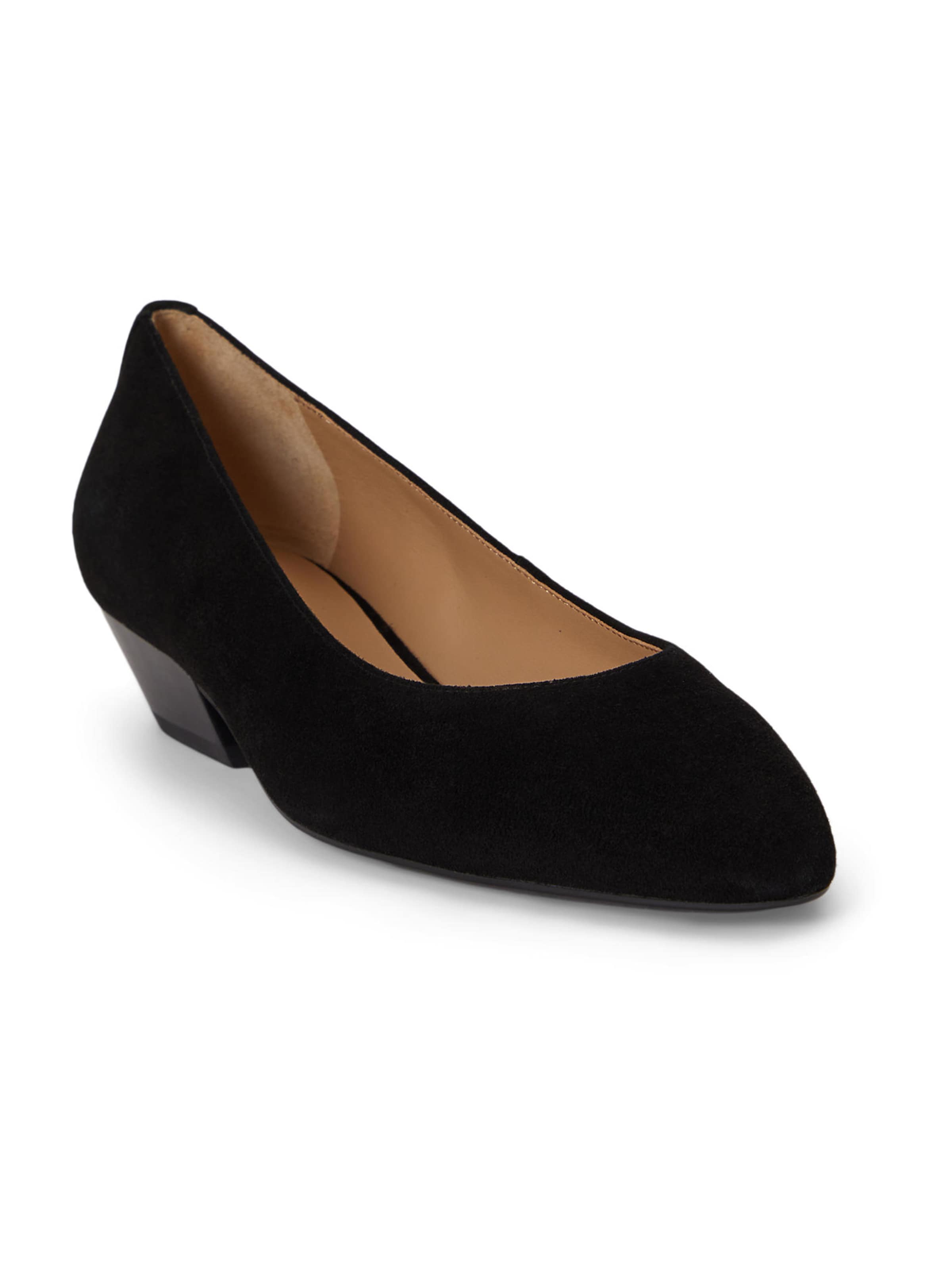 Lauren Ralph Lauren - Sapatos de salto 'WESLEE' em preto: frente