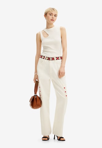 regular Jeans di Desigual in bianco