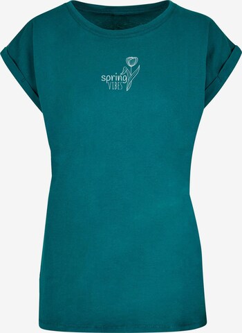 T-shirt 'Spring - Vibes' Merchcode en vert : devant