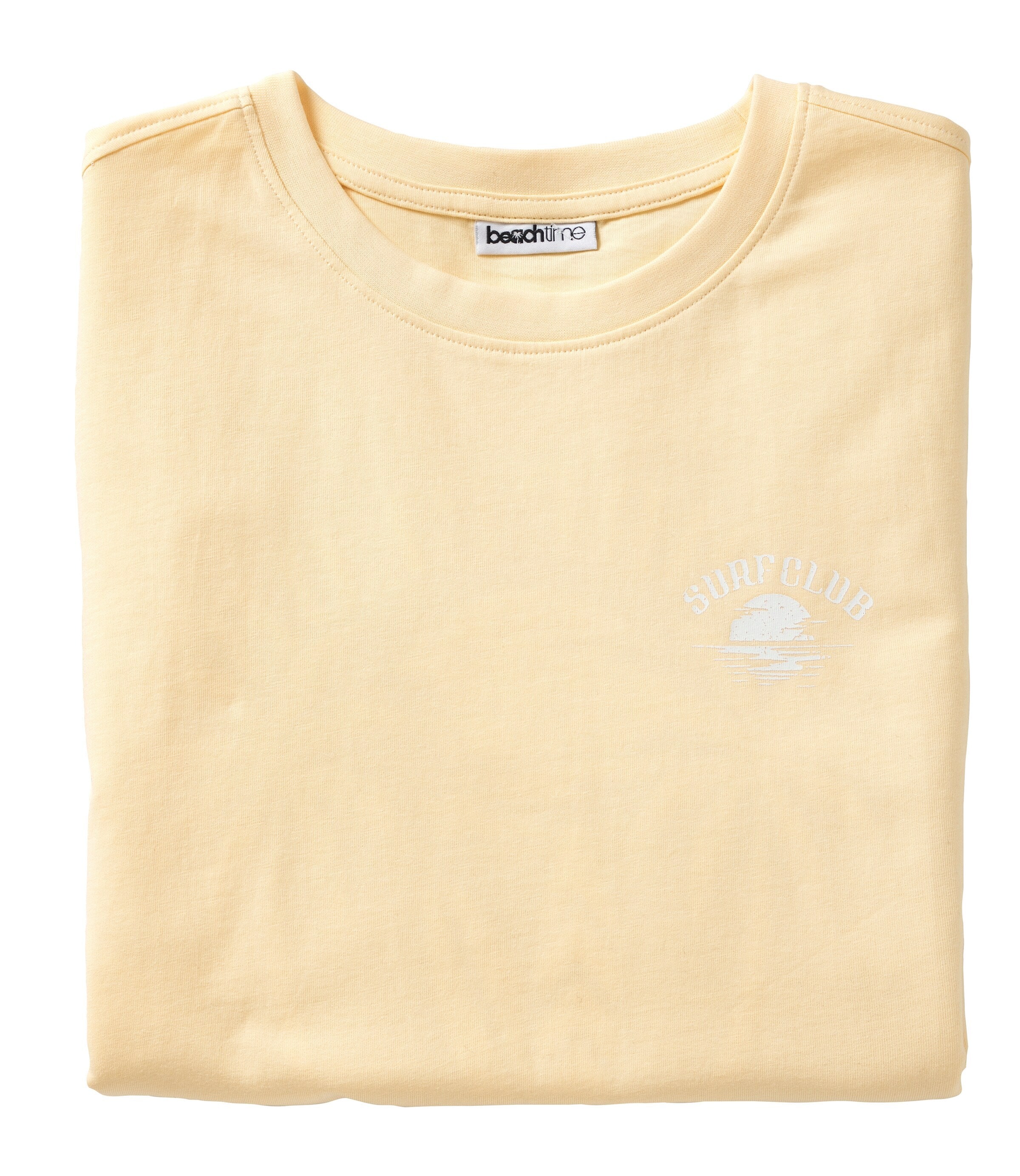 BEACH TIME Shirt in Yellow