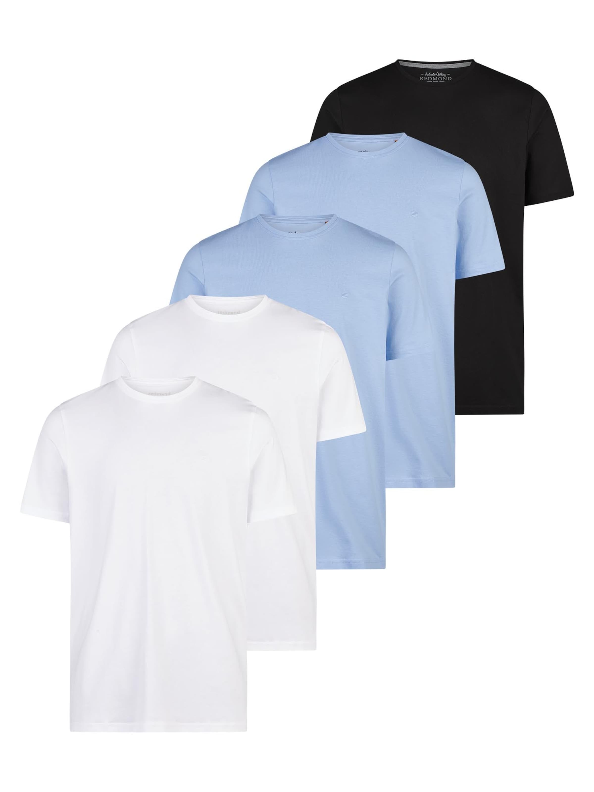 redmond Shirt 'Basic'‌‌‌‌‌‌ in Mischfarben: Vorderseite