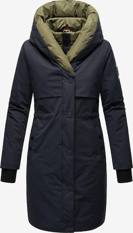 Manteau d’hiver 'Snowelf' NAVAHOO en bleu : devant