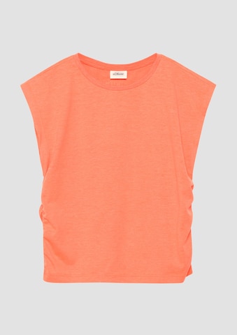 T-Shirt s.Oliver en orange