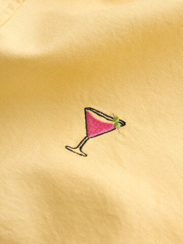 Coupe regular Chemise Next en jaune