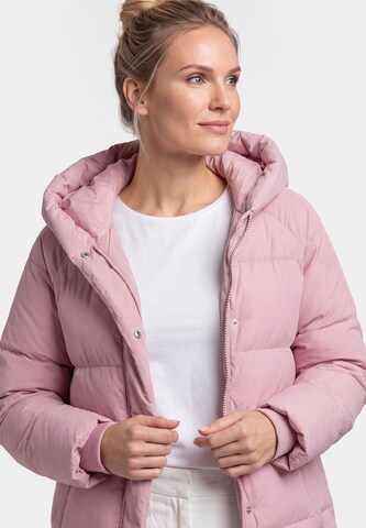 Manteau d’hiver usha WHITE LABEL en rose