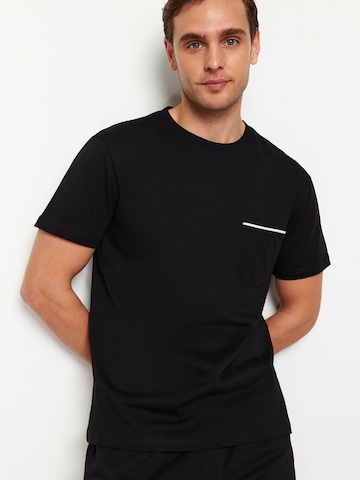 Trendyol Pyjama kurz in Schwarz