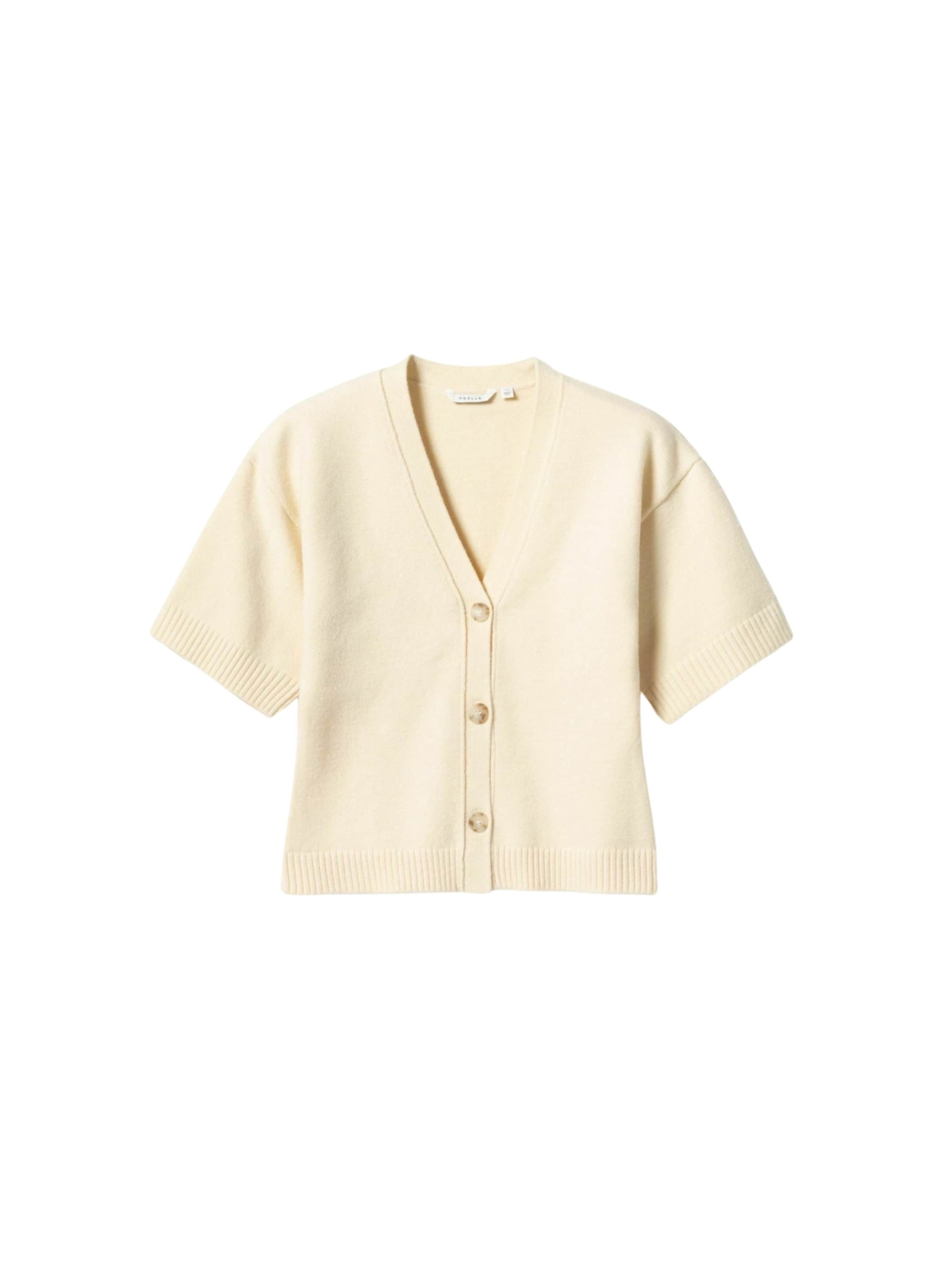 Noella Neulepaita ' N-Lenyx SS Knit ' värissä norsunluu, Tuotenäkymä