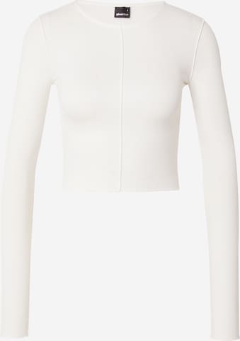 Gina Tricot Shirt in White: front