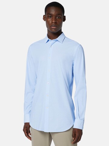 Boggi Milano - Regular Fit Camisa em azul: frente