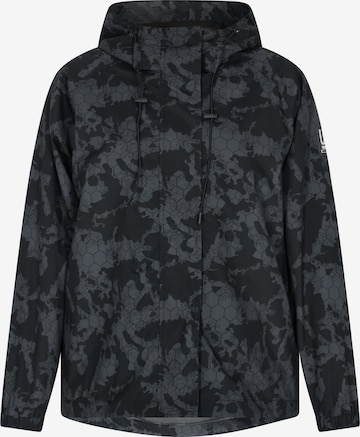 urban rain by Schmuddelwedda - Casaco meia-estação em cinzento: frente