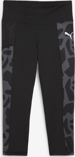 PUMA Sports trousers in Grey / Black, Item view