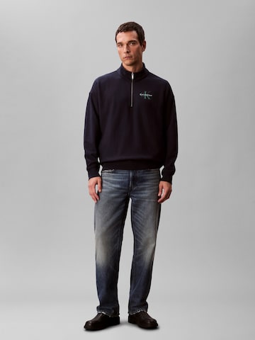 Calvin Klein Jeans Mikina - Modrá