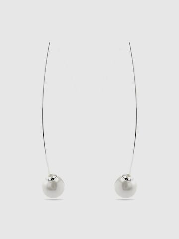 LUXBYLUX Earrings in White: front