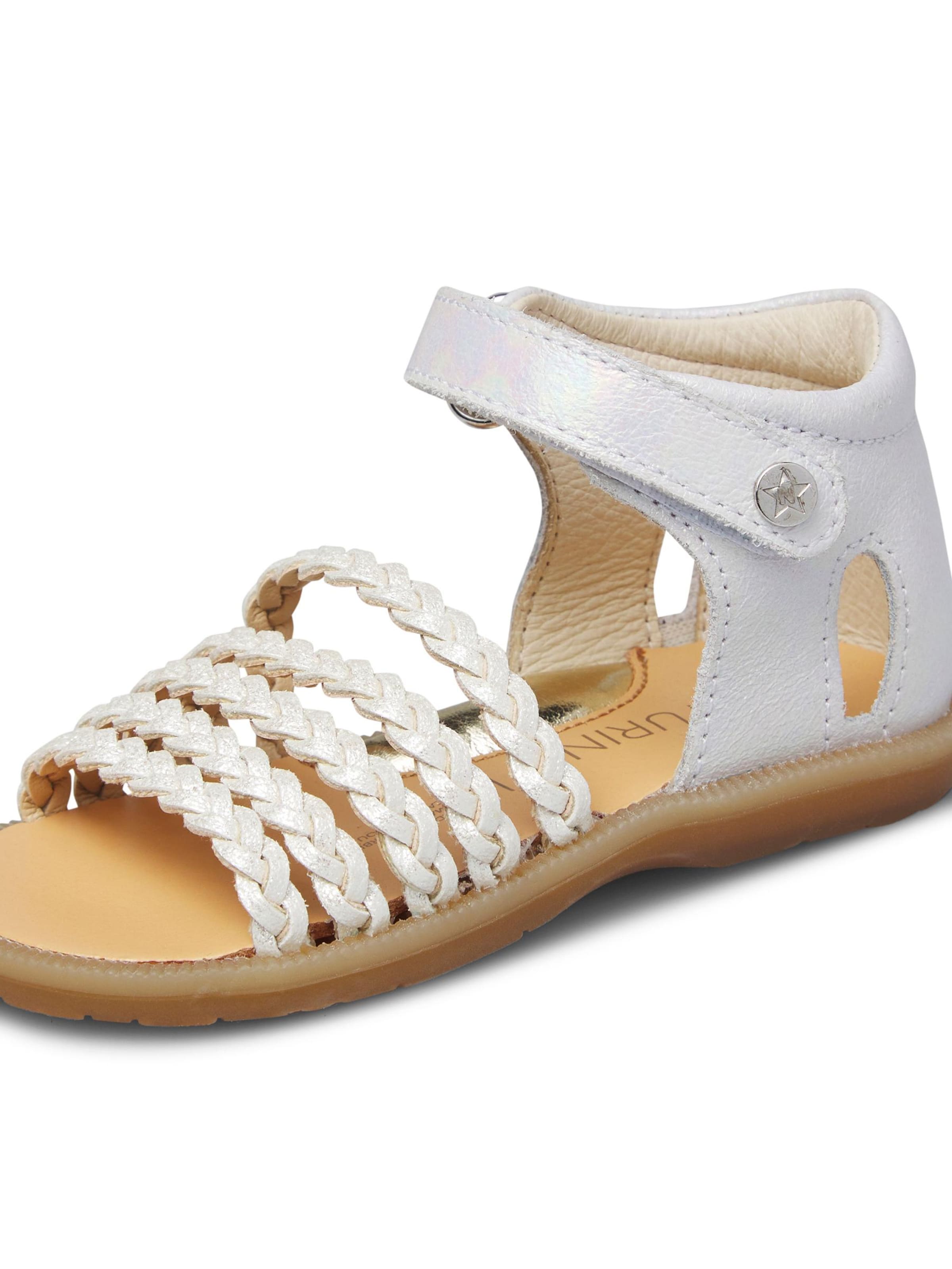 NATURINO Sandalen 'RUBINO' in Wit: voorkant