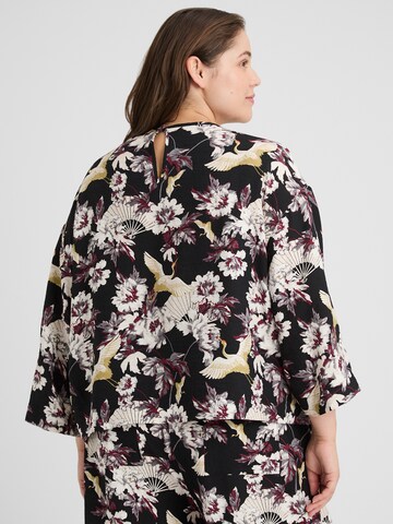 Guido Maria Kretschmer Curvy Blouse 'Orelia' in Black
