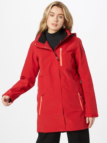 ICEPEAK - Casaco outdoor 'BELFORT' em vermelho: frente