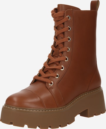 Lace up bootie BLAKE Cognac 3.5