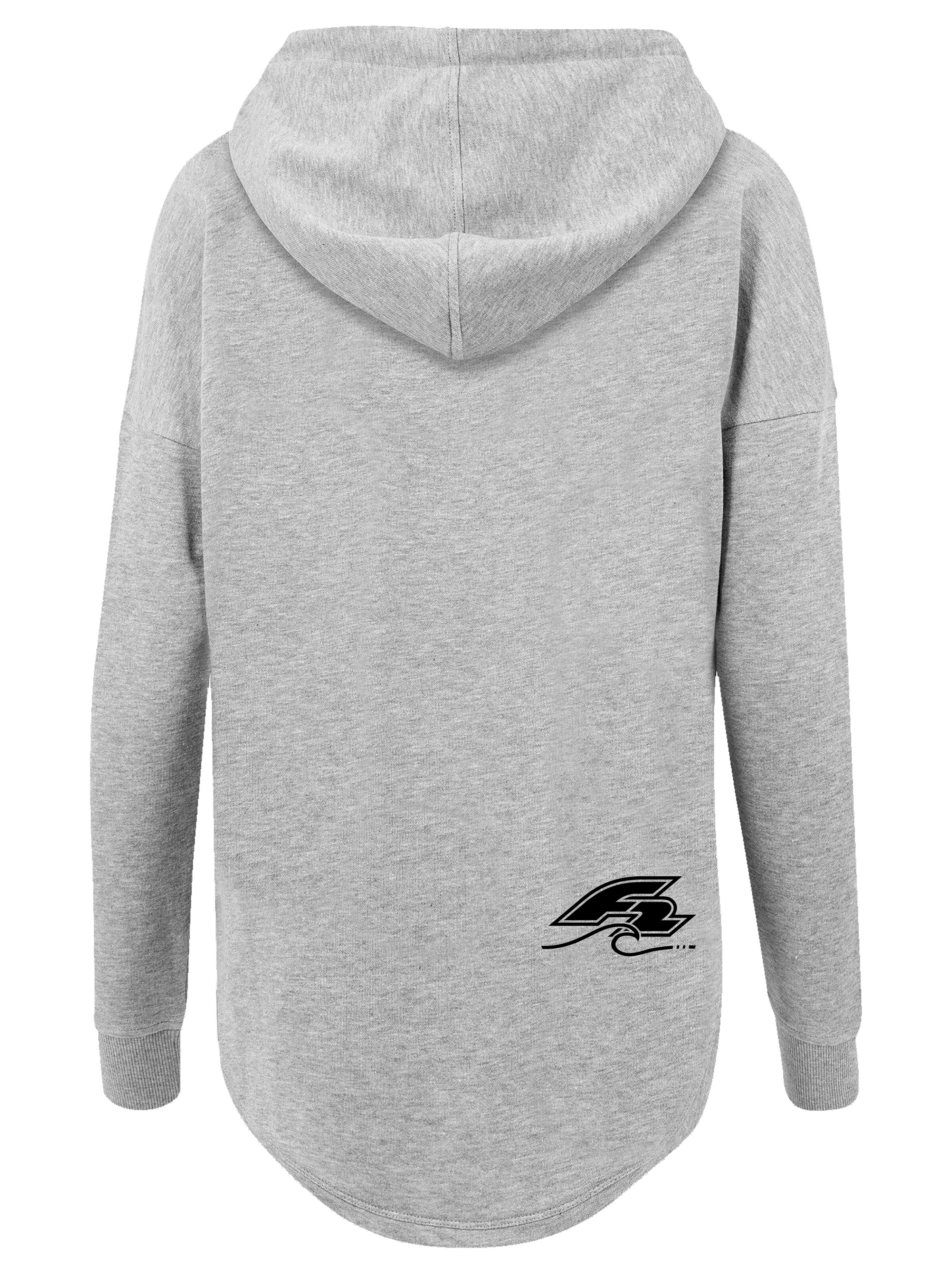 F2 Sweatshirt 'Be Free Surfer Style Sommer' in Grey