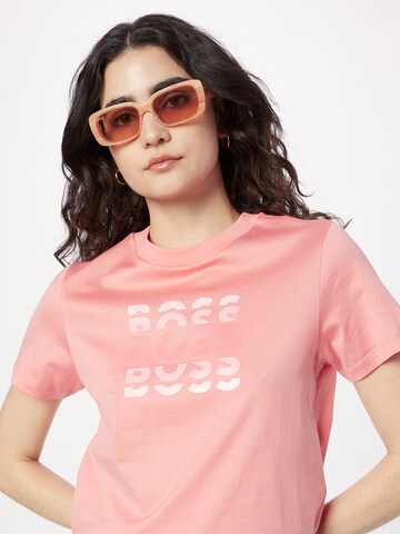 BOSS Black - Camiseta 'Ehanni' en rosa