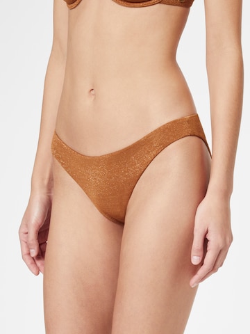 Bas de bikini 'PLAYA BELLA' RIP CURL en marron : devant