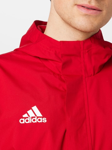 ADIDAS SPORTSWEAR Športna jakna 'Entrada' | rdeča barva