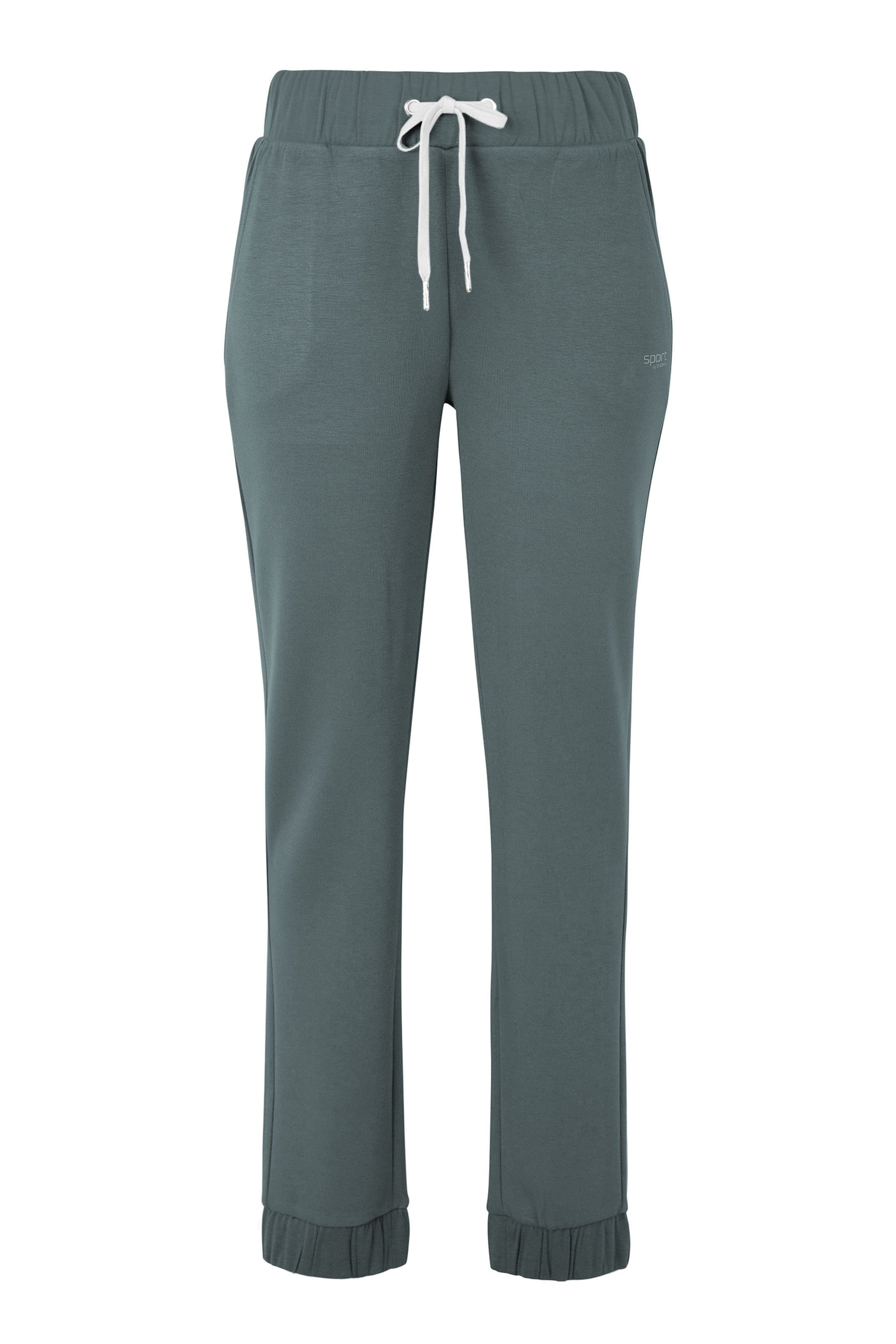 STOOKER WOMEN Regular Workout Pants 'Judy' in Green: front
