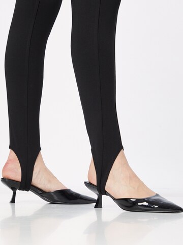 NAF NAF Skinny Legíny 'FRANNY' – černá