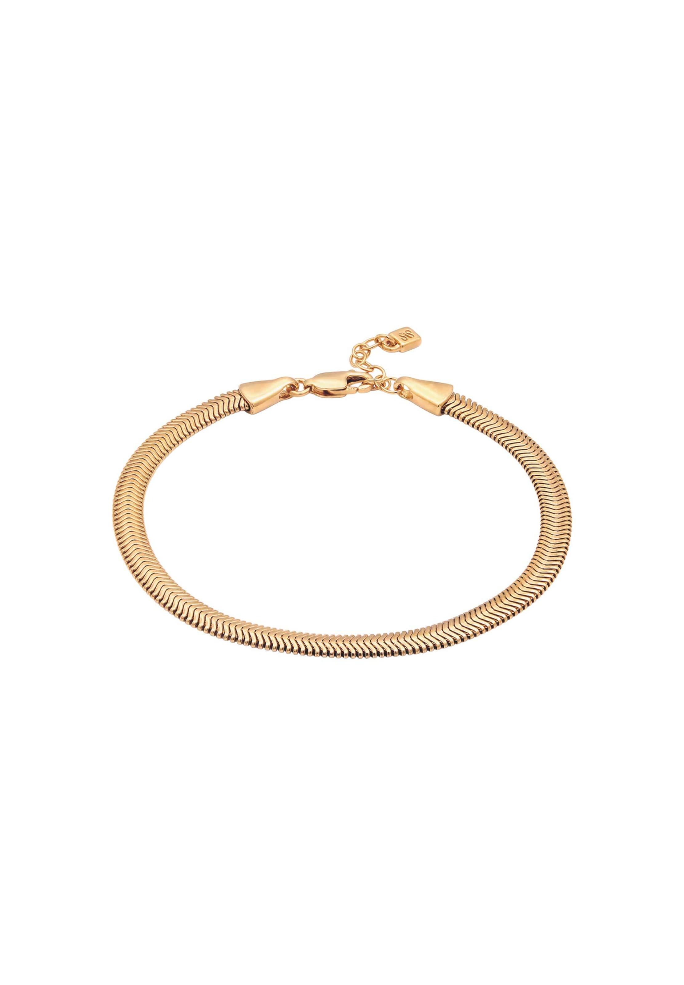 Bracelet 'Schlangenkette' Stilnest en or : devant