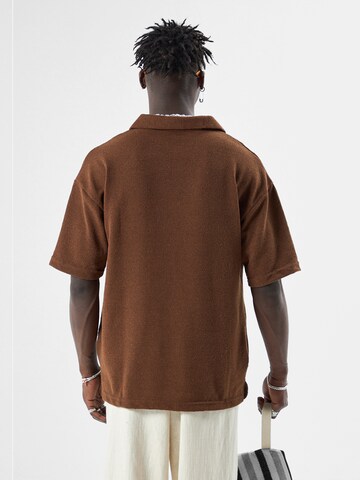 T-Shirt 'Broom' VAMOS CLO en marron