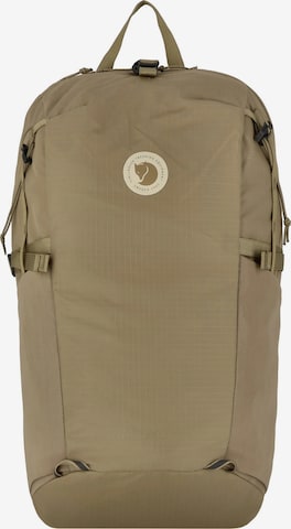 Zaino sportivo 'Abisko' di Fjällräven in marrone: frontale