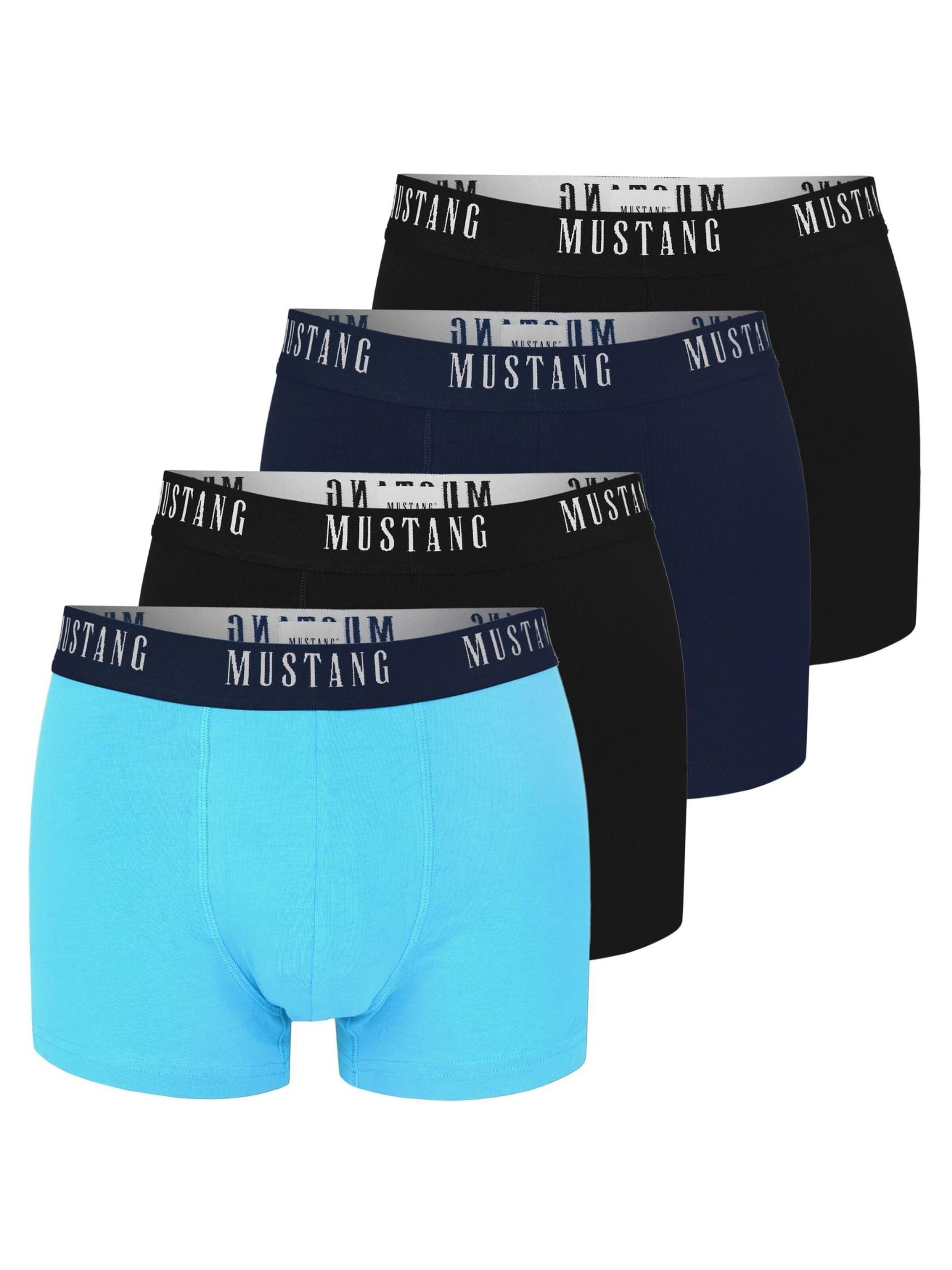 MUSTANG Boxershorts in M in de kleur Blauw, Productweergave