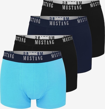MUSTANG Boxershorts in Blau: Vorderseite