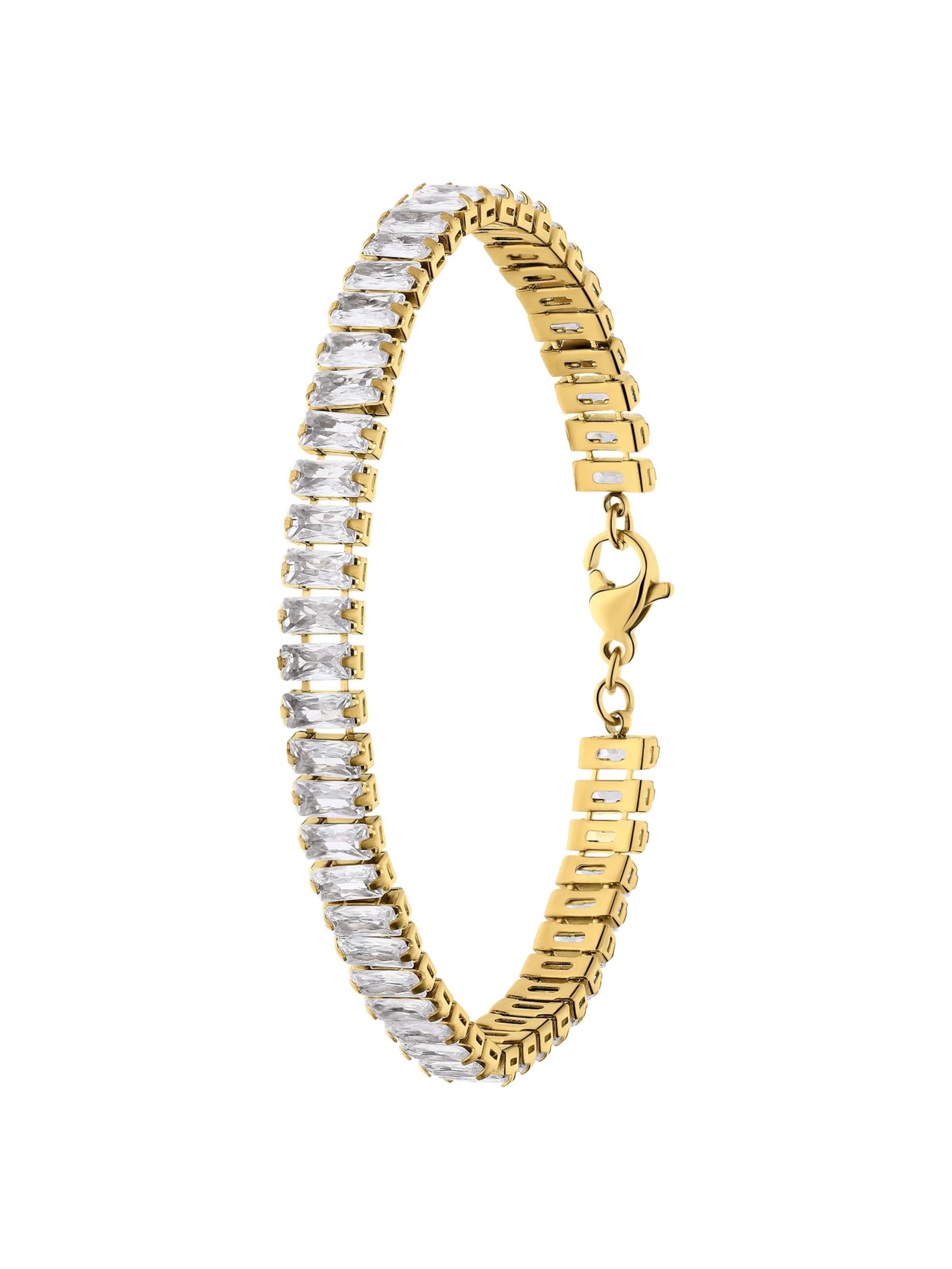 Lucardi Bracelet 'Chic' in Gold: front