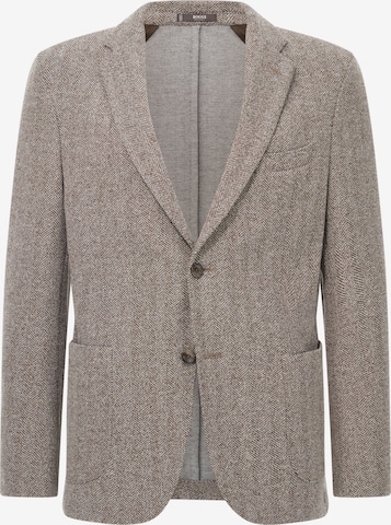 Boggi MilanoRegular Fit Sako - siva boja: prednji dio