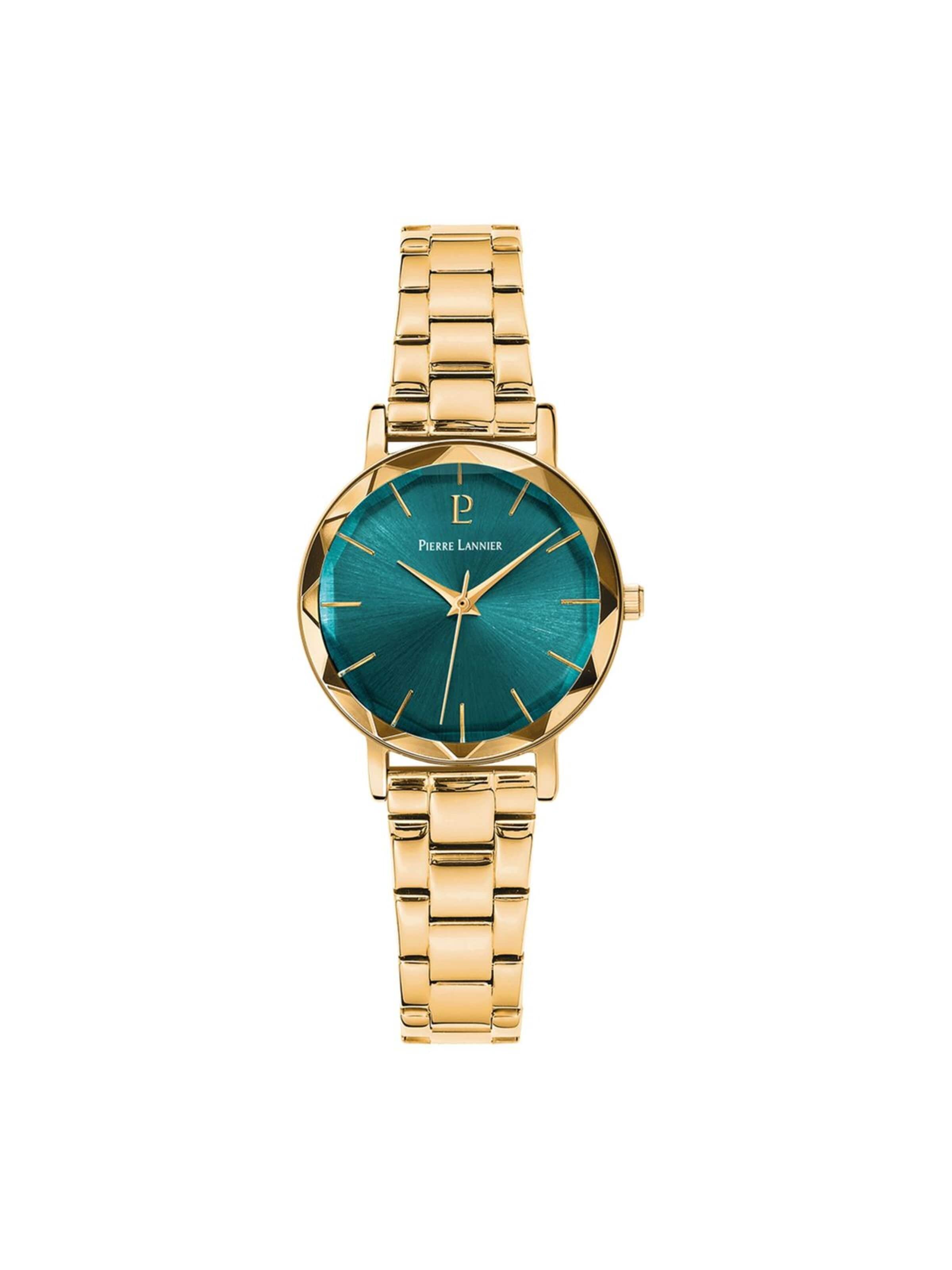 Pierre Lannier Analoog horloge 'Pierre Lannier - Watch Multiples - Quartz watch movement - Watch case width: 30 mm' in Groen: voorkant