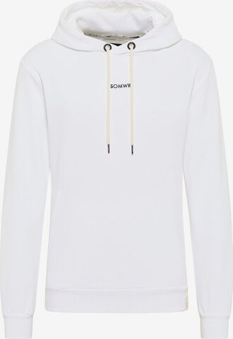 SOMWR Sweatshirt 'ATROCITY' in White: front