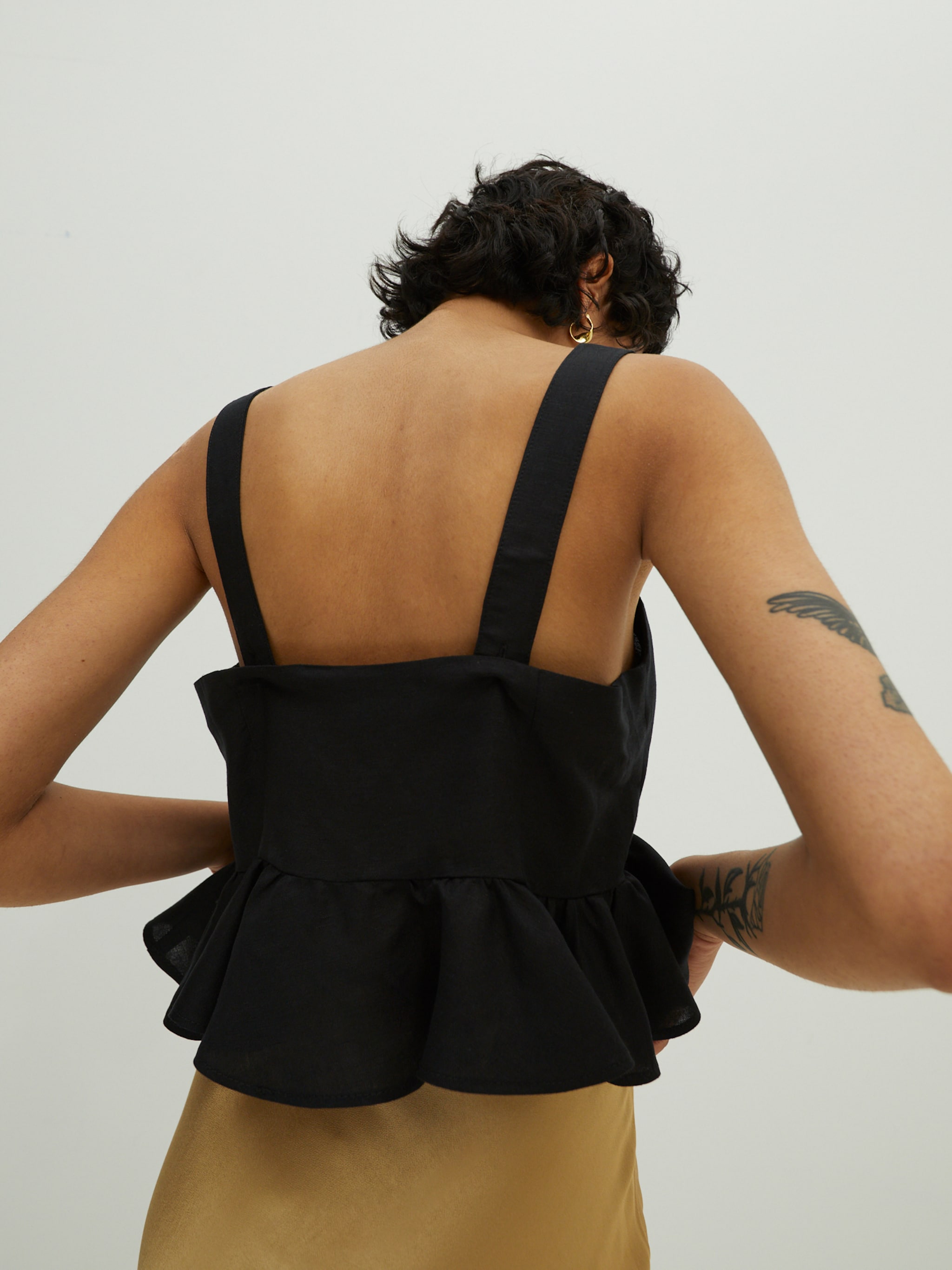 EDITED Producten Blouse 'Nylah' Zwart