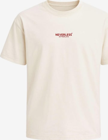 Neverless Shirt 'Spider Lilies' in Beige: front