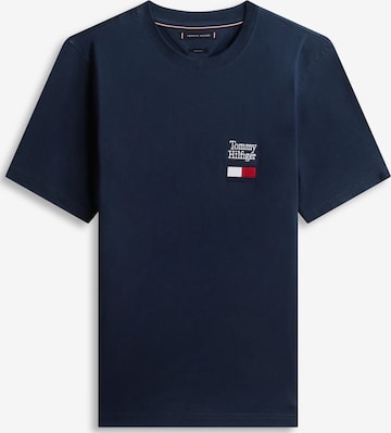T-Shirt 'BRAND LOVE' TOMMY HILFIGER en bleu : devant