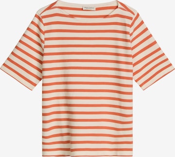 T-shirt Marc O'Polo en orange : devant