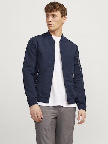 JACK & JONES Regular fit Övergångsjacka 'JJERush' i blå: framsida