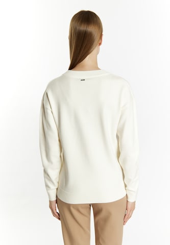 DreiMaster Klassik Пуловер 'Baradello' в бяло