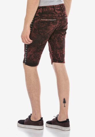 CIPO & BAXX Regular Jeans 'Rotten' in Red
