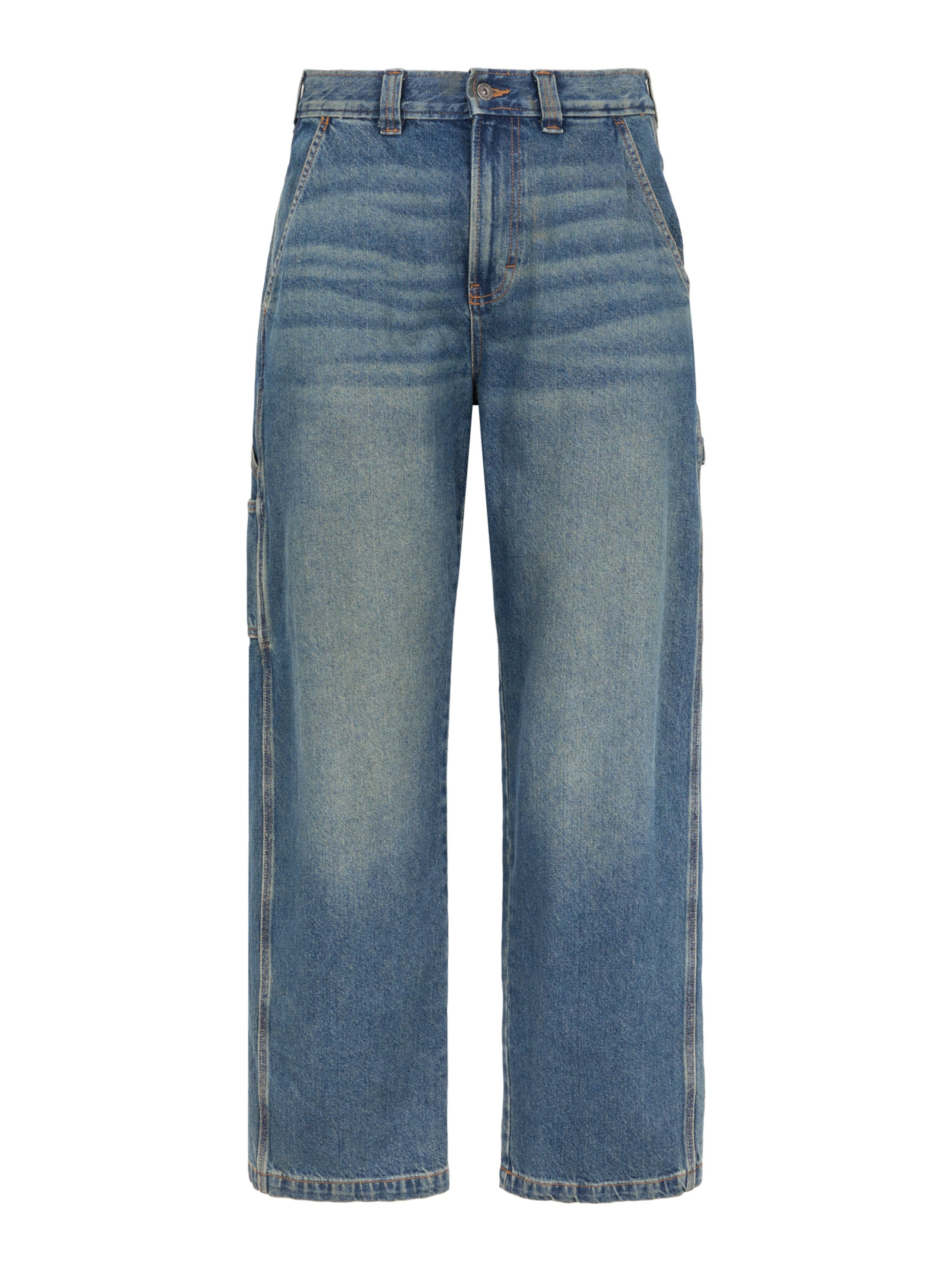 DICKIES - Loosefit Calças de ganga 'Stevensville' em azul: frente