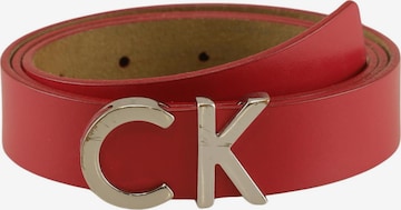 Calvin Klein Gürtel One Size in Rot: Vorderseite