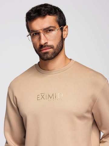 Ombre Sweatshirt 'Eximio' in Beige